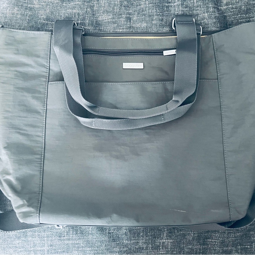 Gray Baggallinni Tote Bag